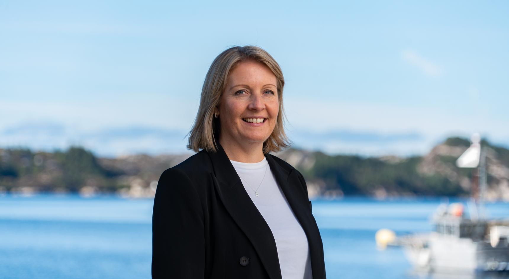 Laila Knarvik, Group Technology & Sustainability Manager in the Bremnes Seashore Group