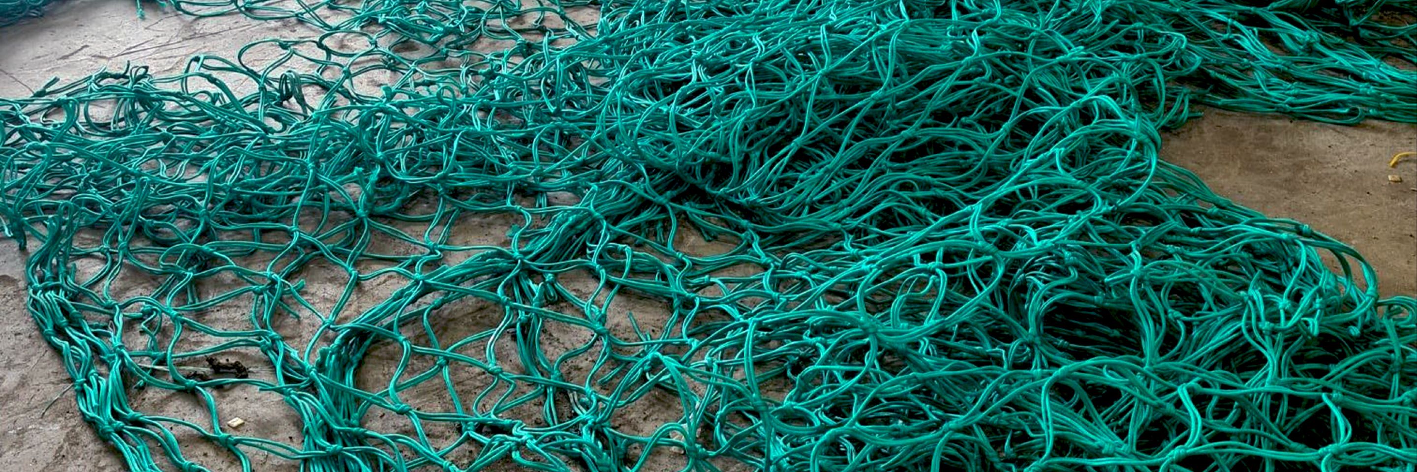 Plastic fish net